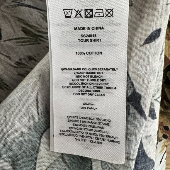 Stan Ray Tour Shirt Animal Camo XL Short Sleeve Tiger Lion Zebra NWT TP-3490 - Picture 10 of 10